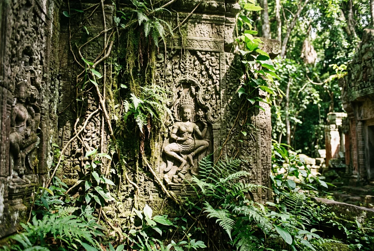 Ancient architectural ruins