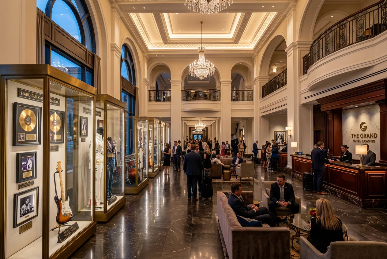 Hard Rock Bristol Lobby